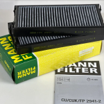 Фильтр салона угольный BMW X5 3.0i/D/4.8i 07> (MANN-FILTER) (CUK 2941-2)